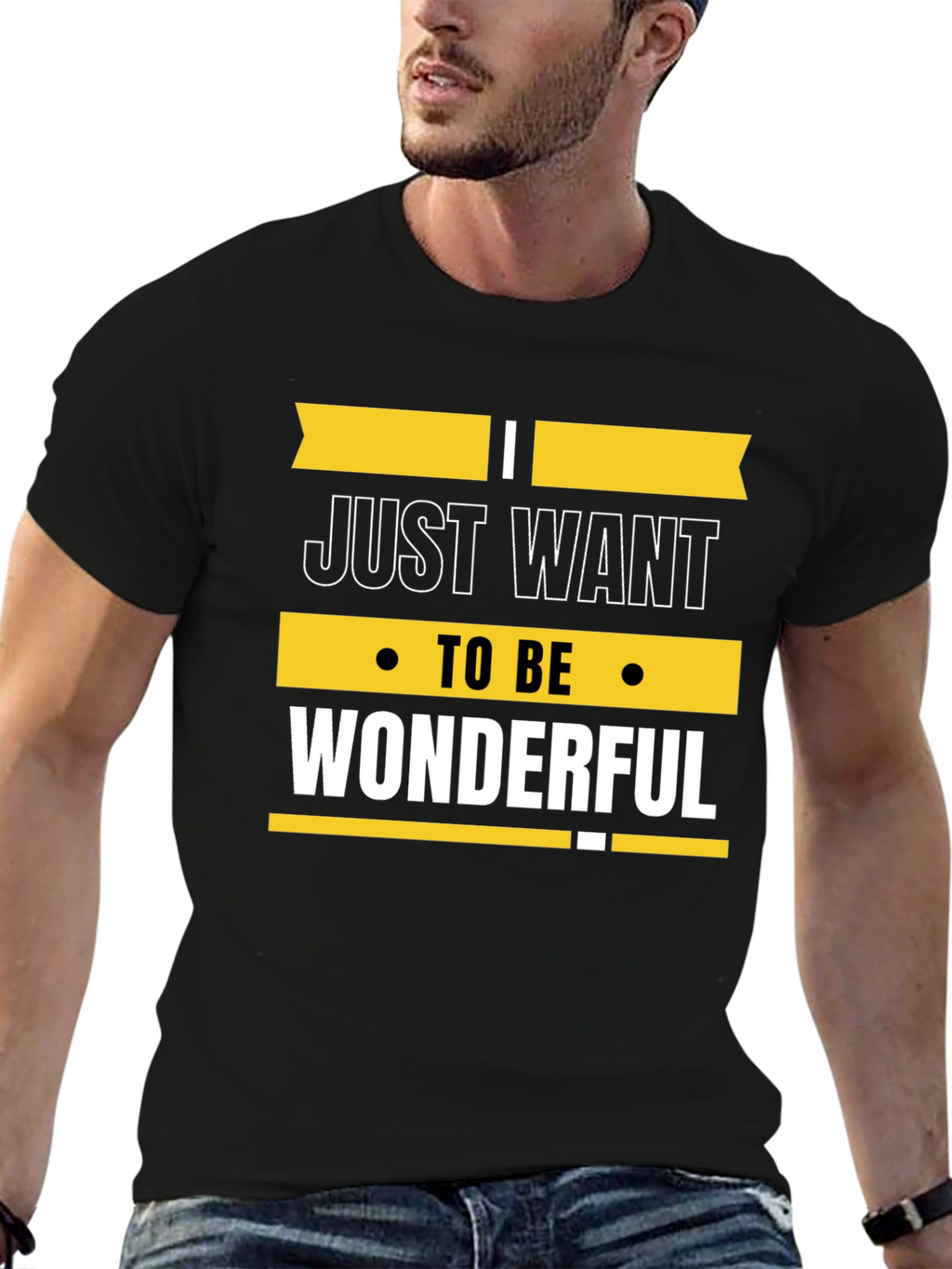 Just Want to be Wonderful Graphic Tee