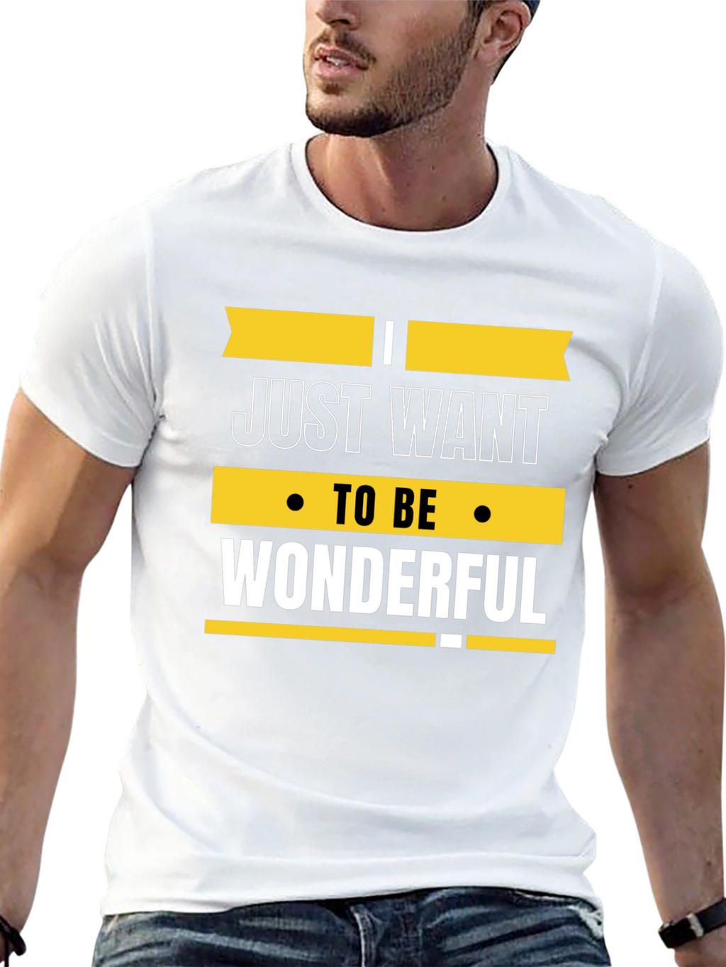 Just Want to be Wonderful Graphic Tee