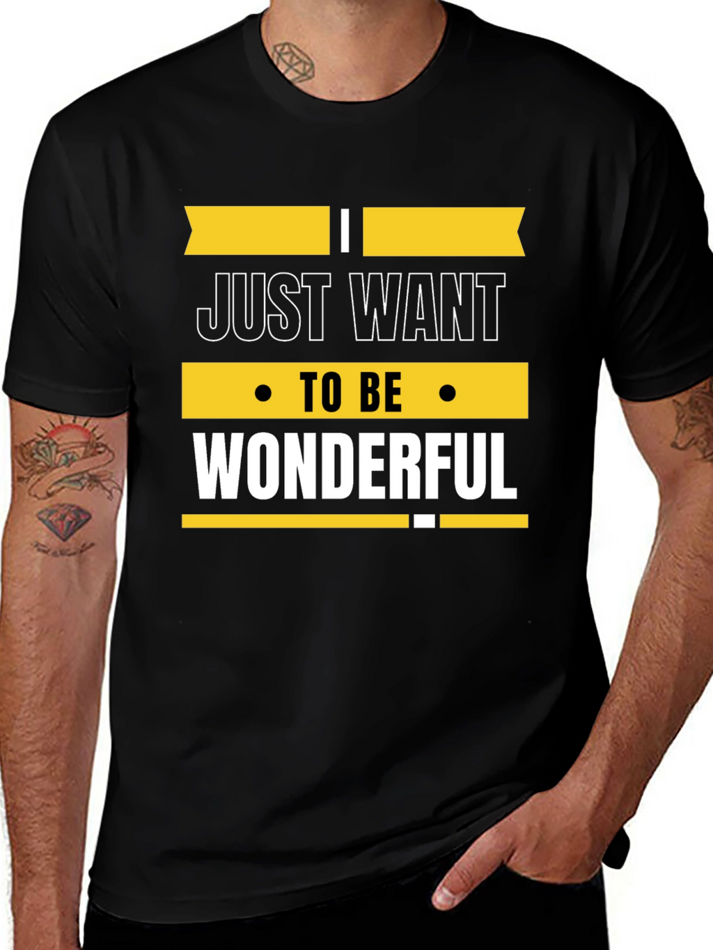 Just Want to be Wonderful Graphic Tee