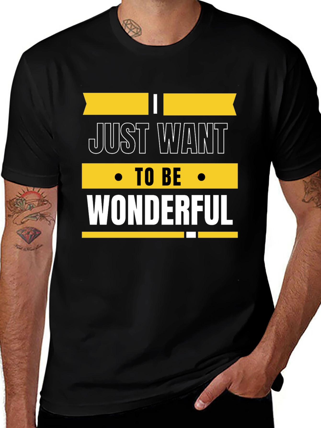 Just Want to be Wonderful Graphic Tee